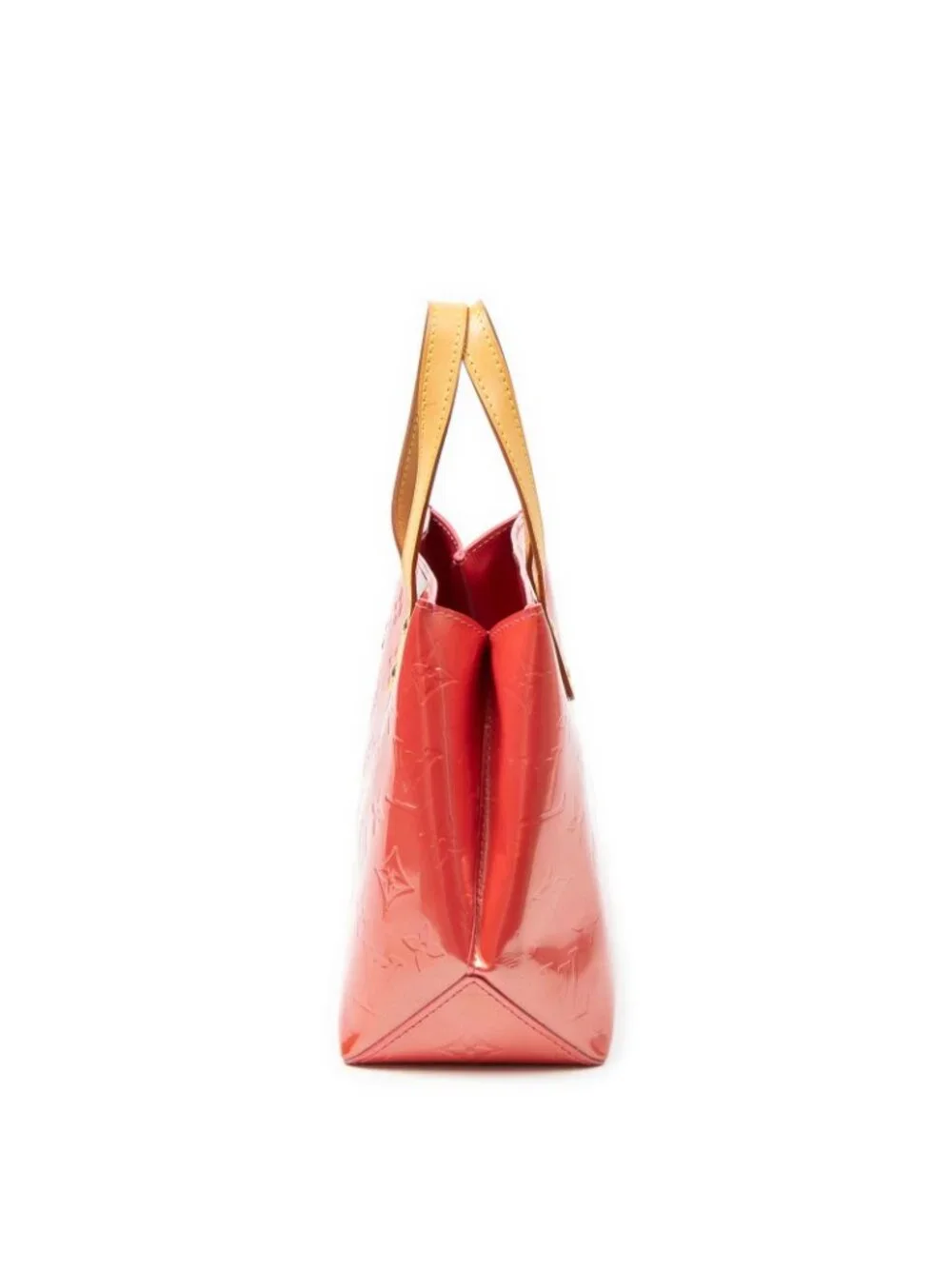 Louis Vuitton Tall Pink Monogram Vernis Handbag
